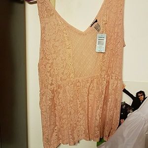 Brand new Torrid see through babydoll top